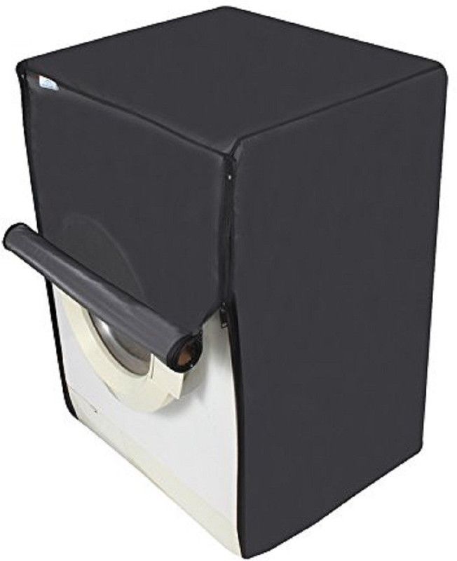 Stylista Front Loading Washing Machine Cover  (Width: 62 cm, Grey)