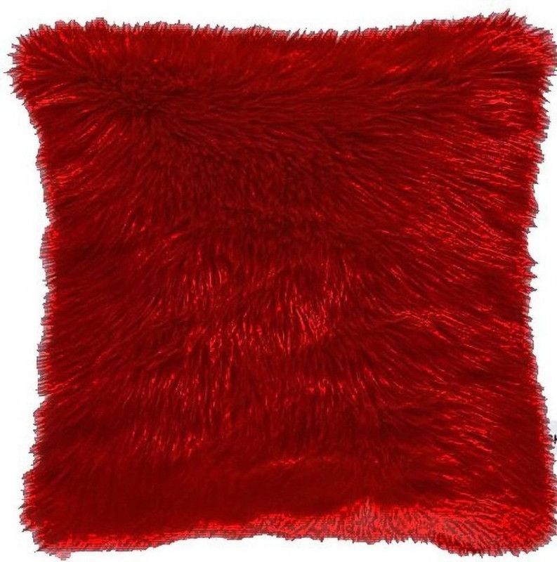 EPEMAT Cotton Nature Cushion Pack of 1  (Red)