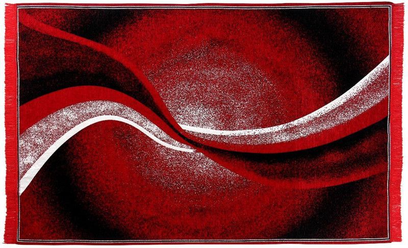 Countingbeds Red Chenille Carpet  (84 cm, X 54 cm, Rectangle)