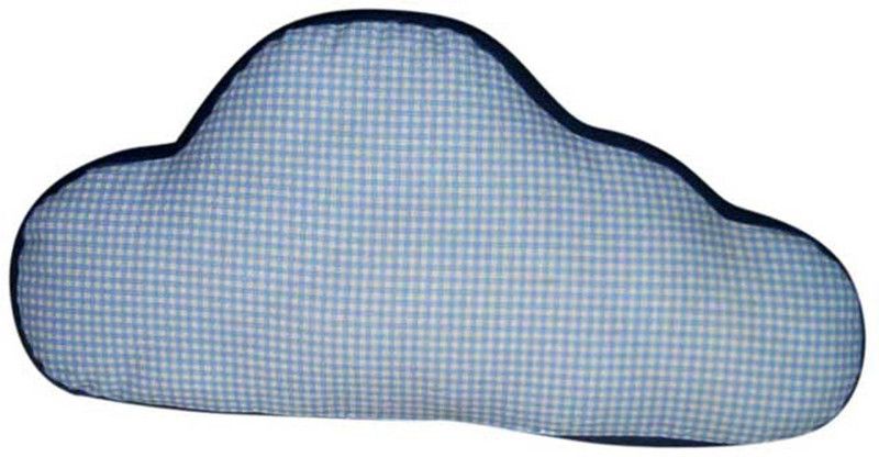 Oscar Home Polyester Fibre Stripes Sleeping Pillow Pack of 1  (Sky Blue)