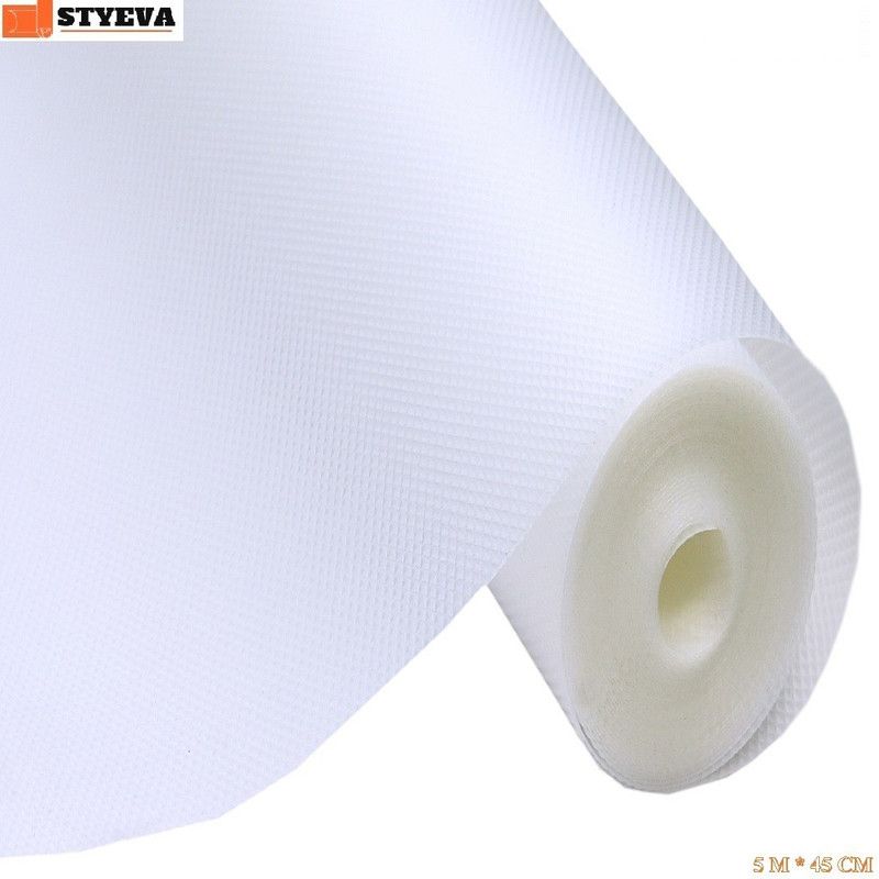 styeva Rectangular Pack of 1 Table Placemat  (White, Polypropylene, Plastic)