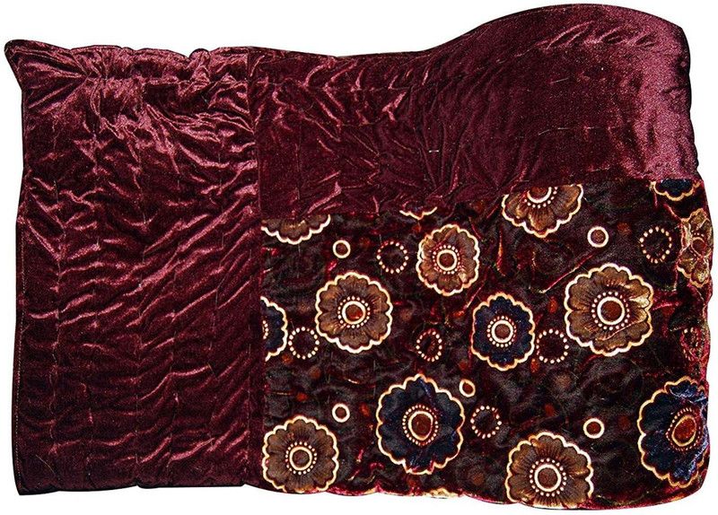 AG Collection Floral Single Quilt for Heavy Winter  (Cotton, MultiColur)