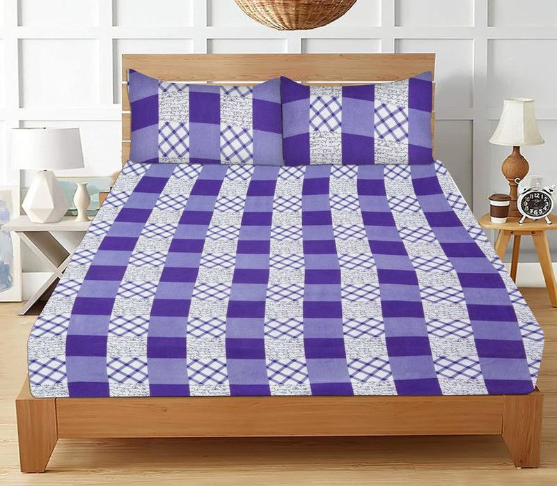 ROMAN REIGNS Polycotton Double Bed Cover  (White)