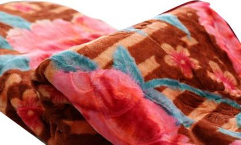 Swikon star Floral Double Mink Blanket for Heavy Winter  (Polyester, Multicolor)