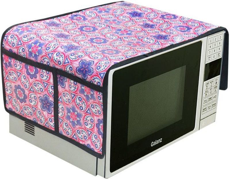 Samtacreation Microwave Oven Cover  (Width: 91 cm, Purple)