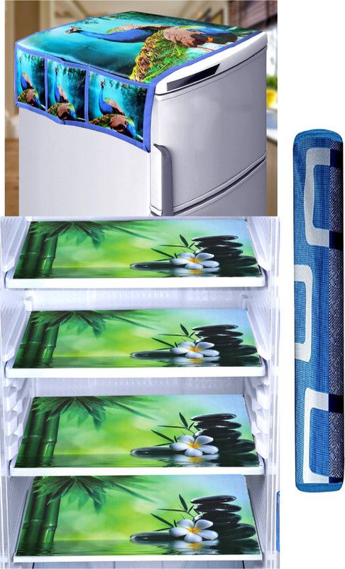 SHAPHIO Refrigerator Cover  (Width: 53 cm, SHP-RC-13)