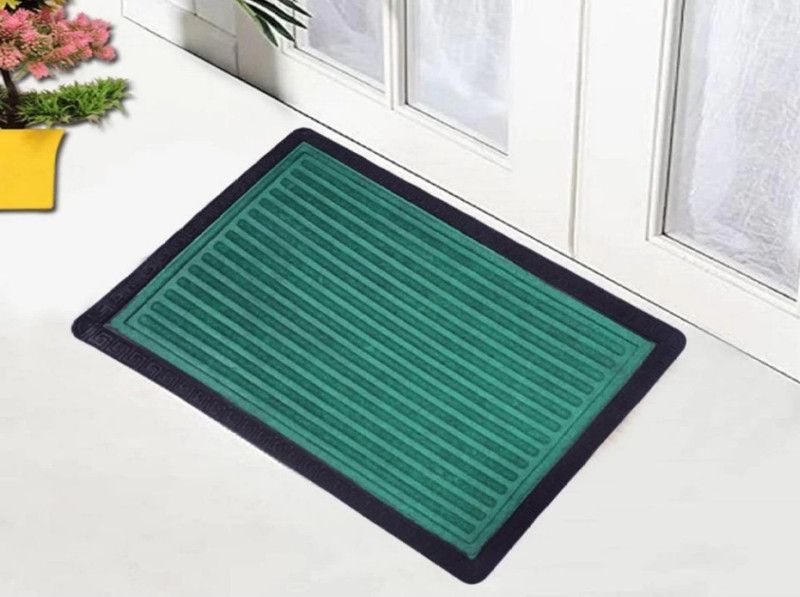 ASB PP (Polypropylene) Door Mat  (Green, Medium)