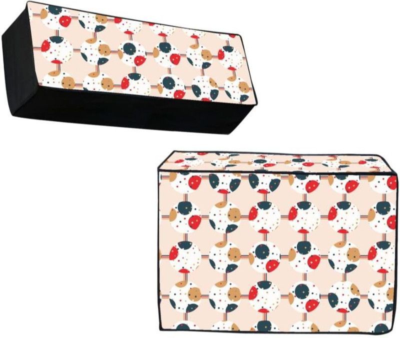 Fashion Paradise Air Conditioner Cover  (Width: 101 cm, Multicolor)