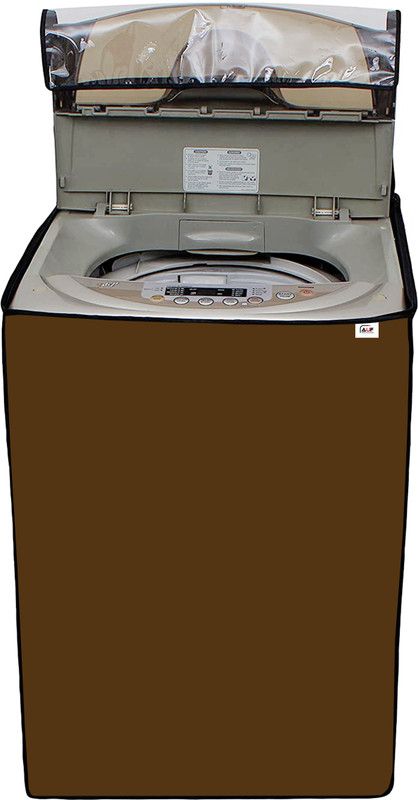 AAVYA UNIQUE FASHION Top Loading Washing Machine Cover  (Width: 55.88 cm, Brown)