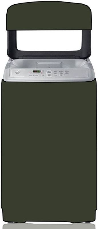 KVAR Top Loading Washing Machine Cover  (Width: 68 cm, Green)