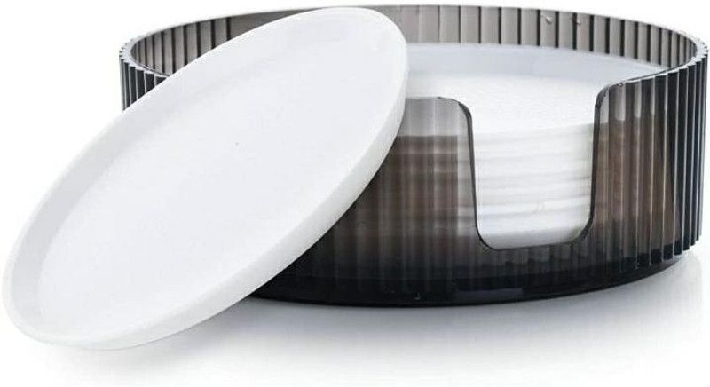 TNC Oval Reversible PVC Coaster  (Pack of 6)