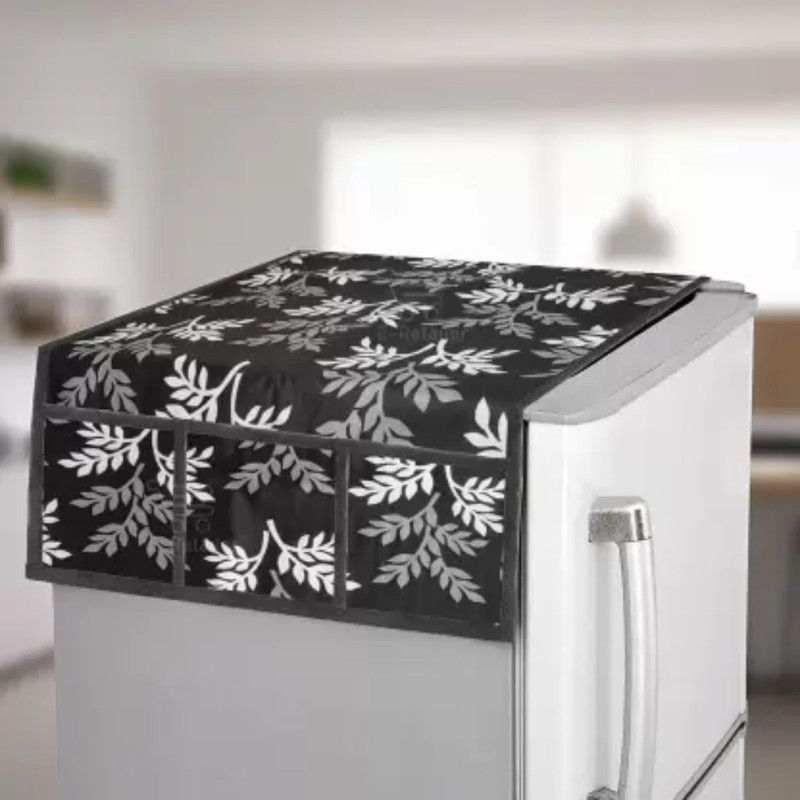 shopncreate Refrigerator Cover  (Width: 53 cm, MULTICOLOUR)
