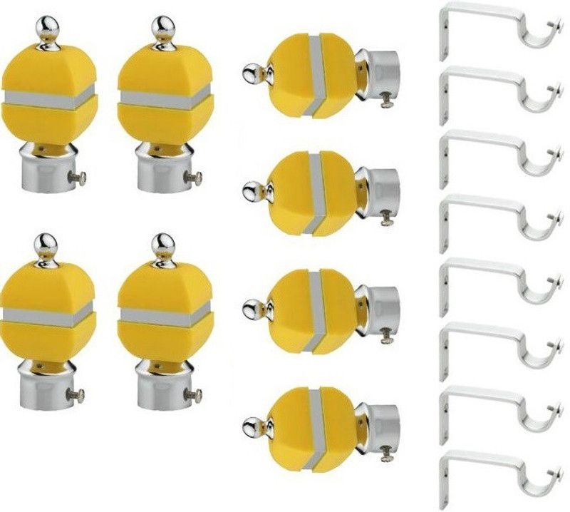 CELLRICH Yellow Rod Rail Bracket Metal