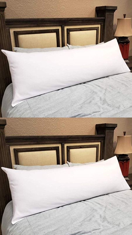 Flipkart SmartBuy Polyester Fibre Solid Sleeping Pillow Pack of 2  (White)