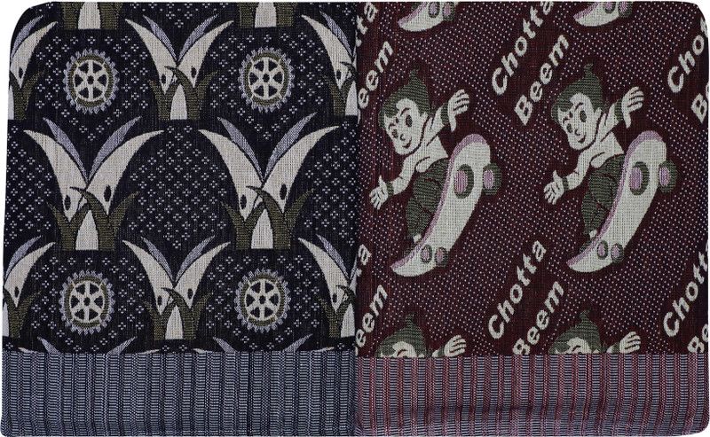 Saagar Tex Embroidered Single AC Blanket for AC Room  (Cotton, Multicolor)