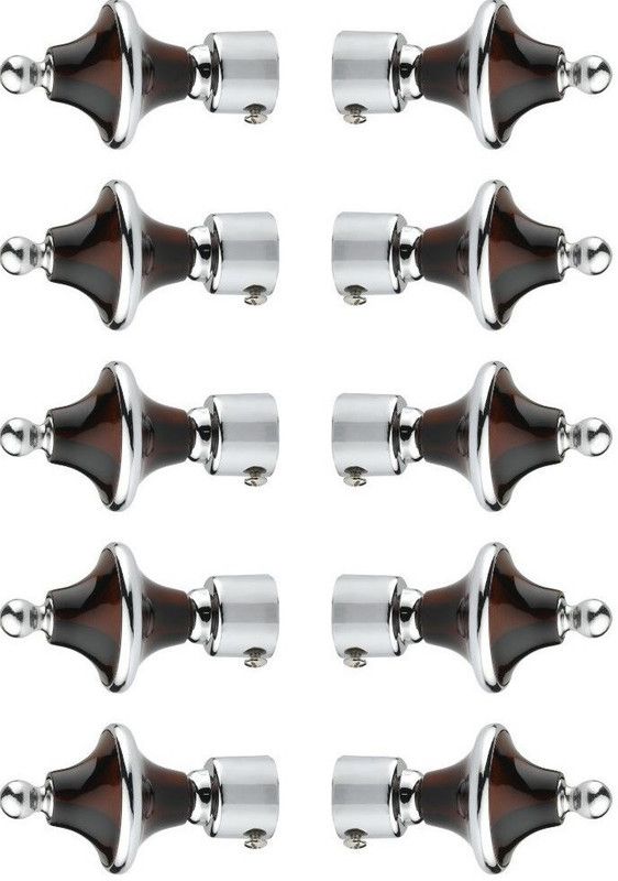 Florina Brown Rod Rail Bracket Metal  (Pack of 10)