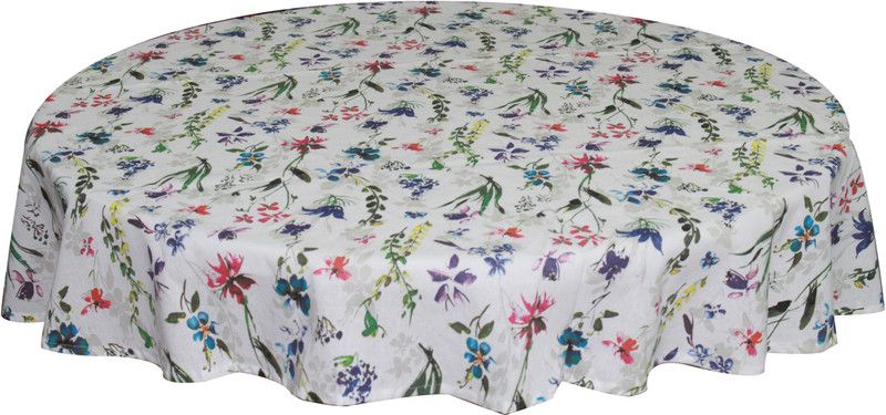 OASIS Floral 6 Seater Table Cover  (Multicolor, Cotton)