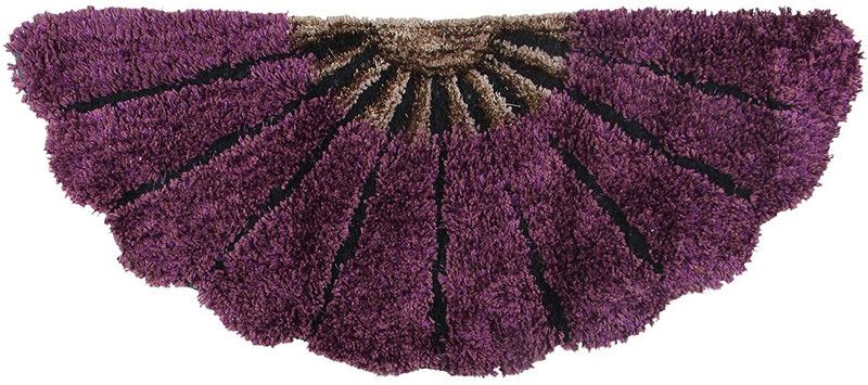AIESY Polyester Door Mat  (Red, Medium)