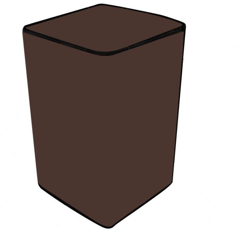 Fabrious Top Loading Washing Machine Cover  (Width: 53 cm, Coffee)