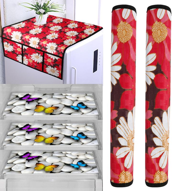 Aradent Fridge Mat  (Width: 116.84 cm, Combo Pack of 6 Pcs)