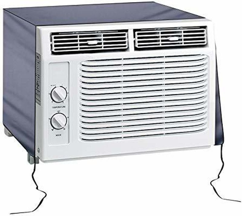 Dron Enterprise Air Conditioner Cover  (Width: 68 cm, Grey)