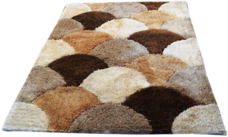 TRENDY KRAFT Multicolor Polyester Area Rug  (152 cm, X 274 cm, Rectangle)