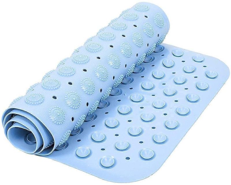 Kmils Silicone Bathroom Mat  (Multicolor, Large)