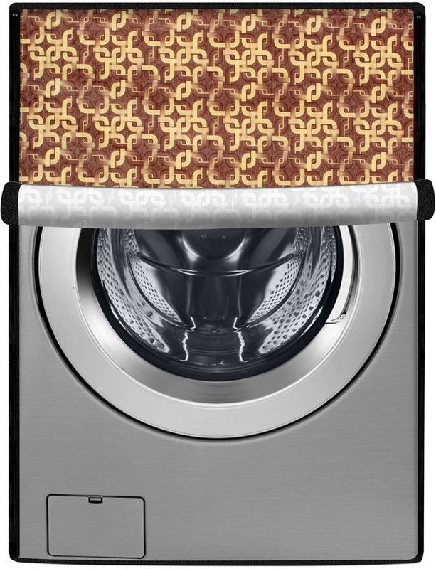 Stylista Washing Machine Cover  (Width: 63 cm, Multicolor)