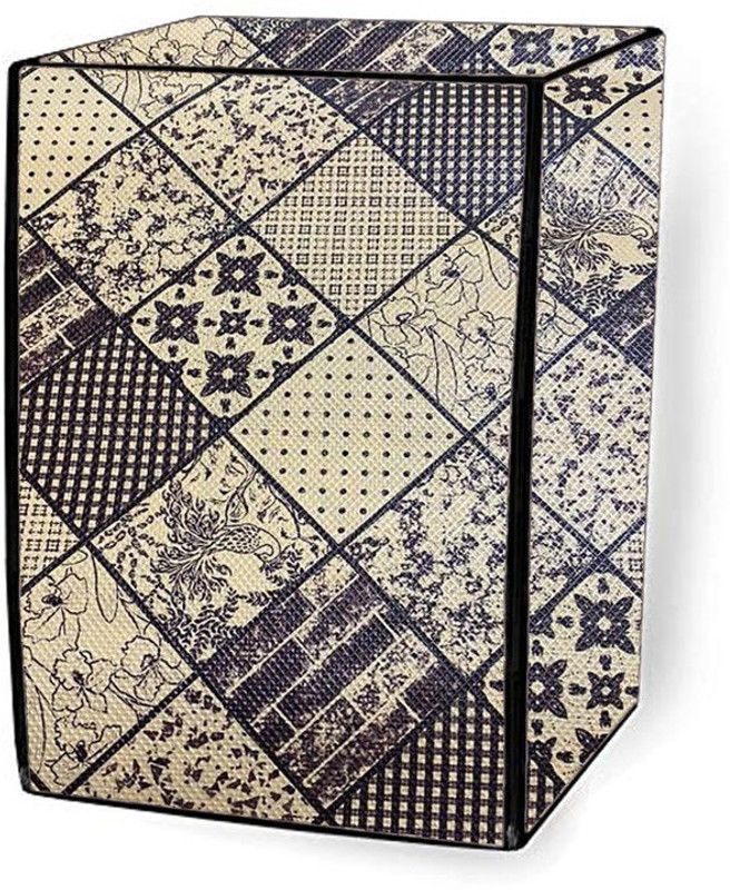 SAVEIT Front Loading Washing Machine Cover  (Width: 64 cm, Bluish Purple, Almost none)