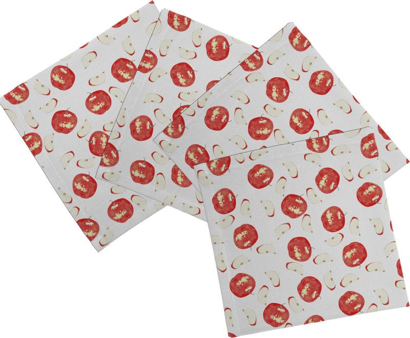 OASIS PN-OH-0006 Multicolor Cloth Napkins  (4 Sheets)