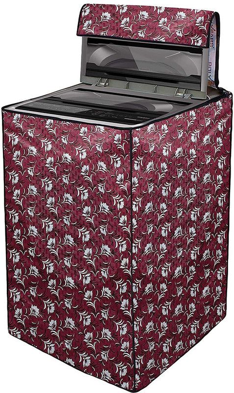 Star Weaves Top Loading Washing Machine Cover  (Width: 75 cm, Multicolor)