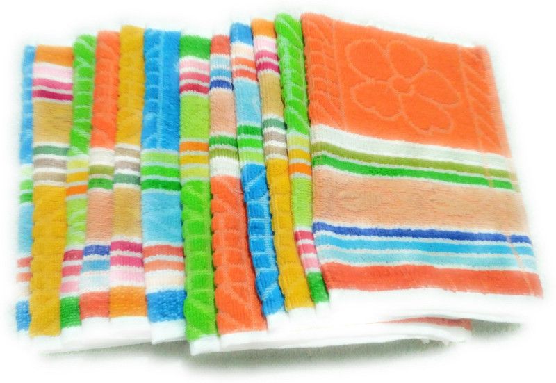 Cotton colors Galaxy Napkins 14 Multicolor Cloth Napkins  (12 Sheets)