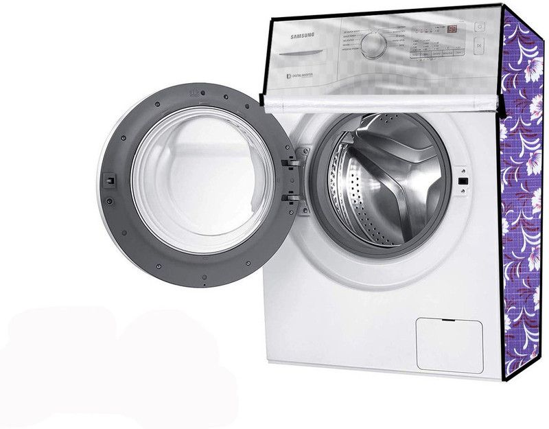 JM Homefurnishings Front Loading Washing Machine Cover  (Width: 61 cm, Violet)