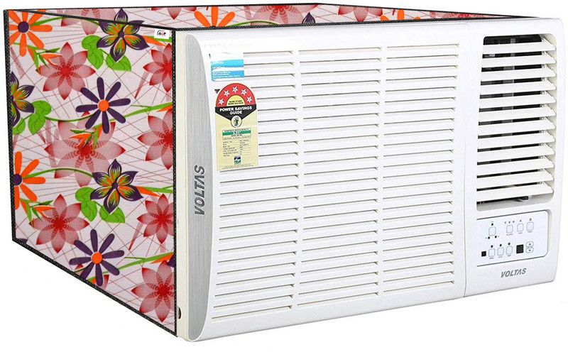 Auf Air Conditioner Cover  (Width: 71.12 cm, Multicolor)