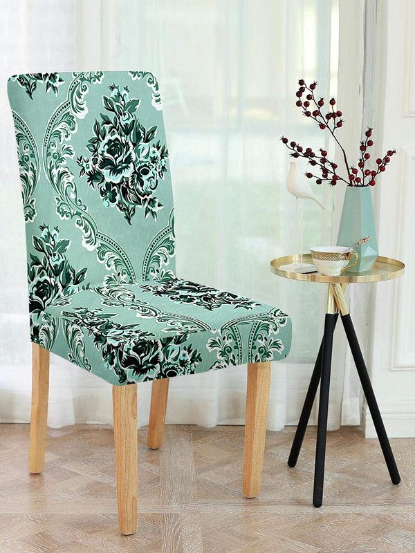 Flipkart SmartBuy Polyester Damask Chair Cover  (Multi Pack of 4)