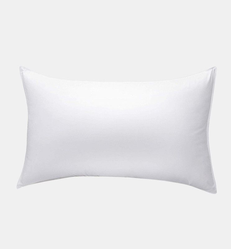 Urban Basics 20x30 Inch Microfibre Solid Sleeping Pillow Pack of 1  (White)