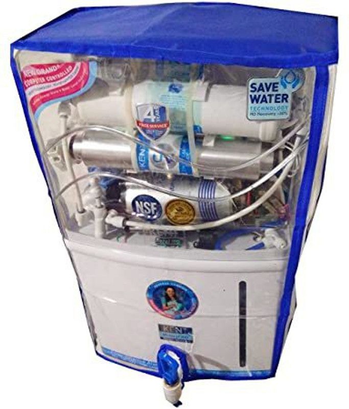 BLVD Water Purifier Cover  (Width: 10 cm, BLUE)