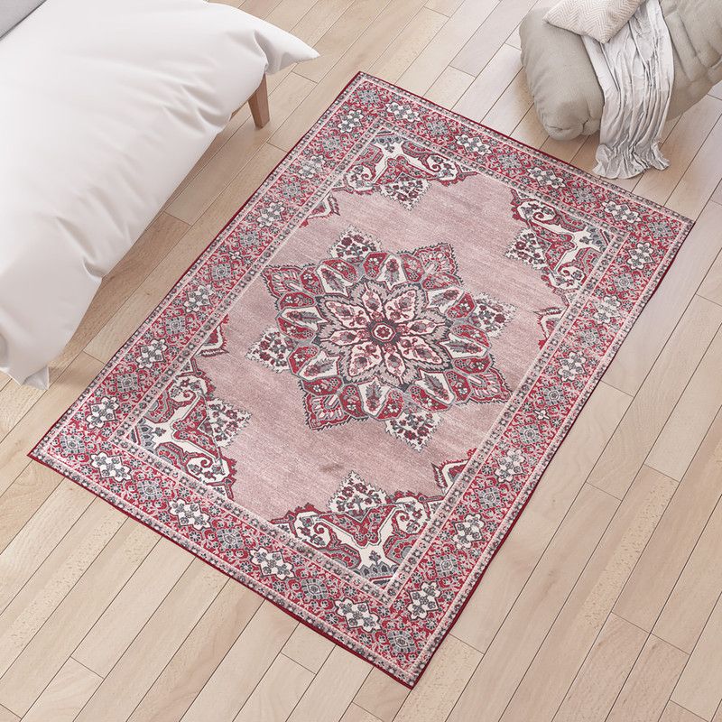 Flipkart Perfect Homes Multicolor Polyester Carpet  (213 cm, X 152 cm, Rectangle)