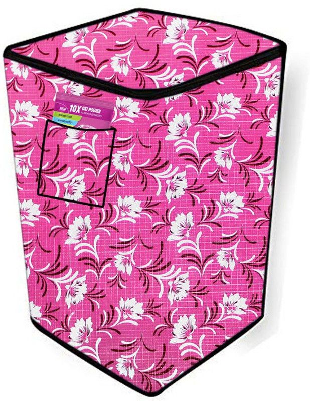 JM Homefurnishings Top Loading Washing Machine Cover  (Width: 54 cm, Multicolor)