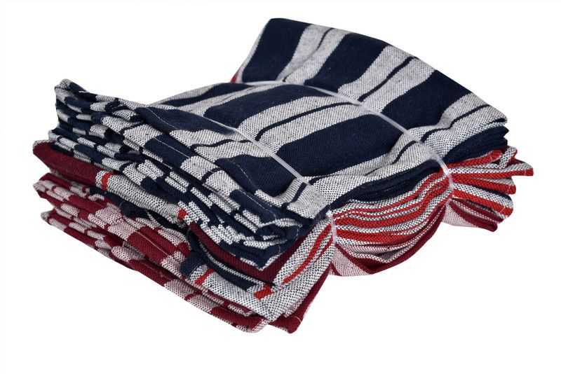 CRAZYWEAVES Multicolor Cotton Kitchen Linen Set  (Pack of 12)
