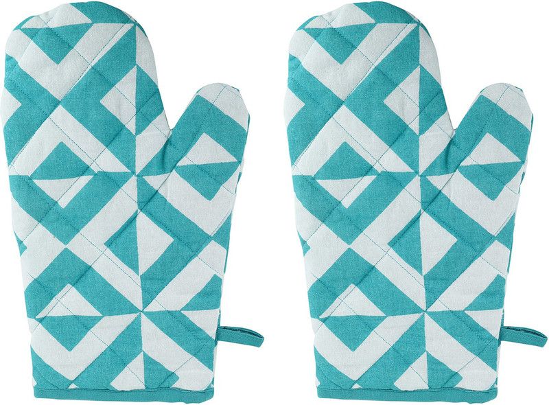Flipkart SmartBuy Blue Cotton Kitchen Linen Set  (Pack of 2)