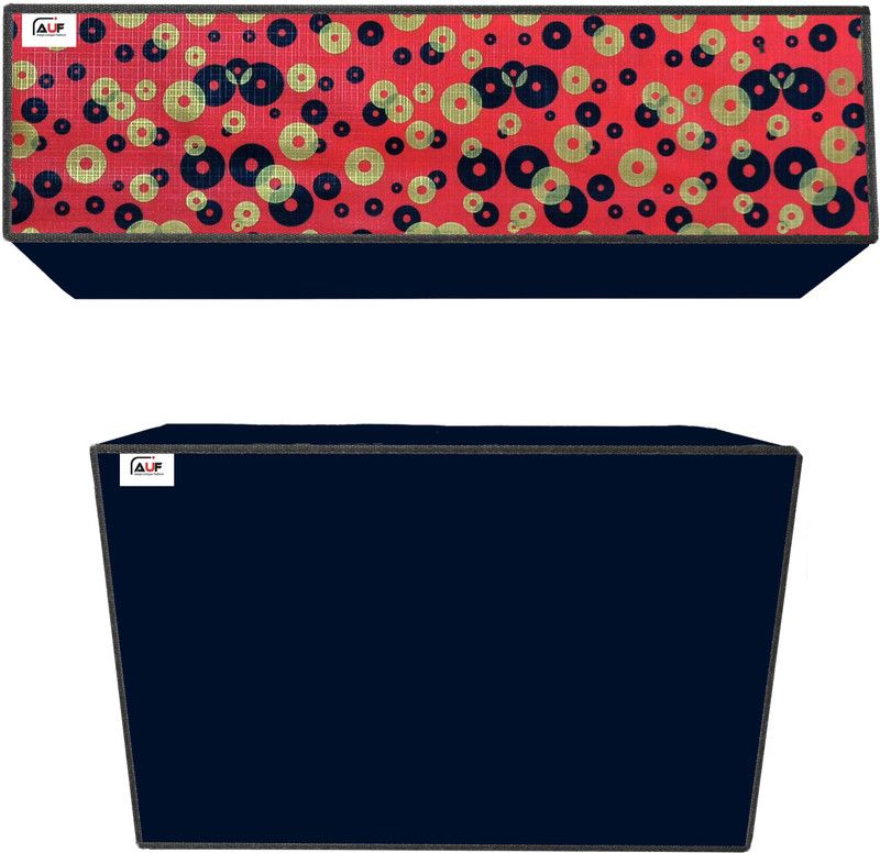 AAVYA UNIQUE FASHION Air Conditioner Cover  (Width: 91 cm, Multicolor)