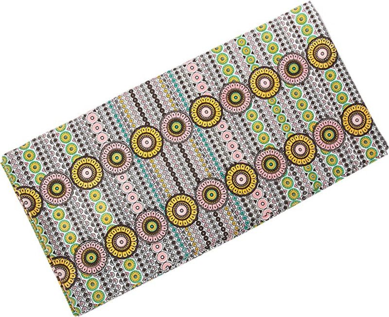 Fanusta 150 TC Cotton Double Geometric Flat Bedsheet  (Pack of 1, Multicolor)