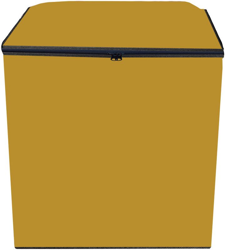 AAVYA UNIQUE FASHION Semi-Automatic Washing Machine Cover  (Width: 81.28 cm, Gold)