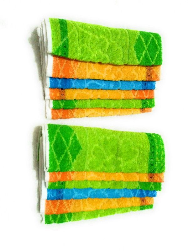 Cotton colors Galaxy Napkins 38 Multicolor Cloth Napkins  (12 Sheets)
