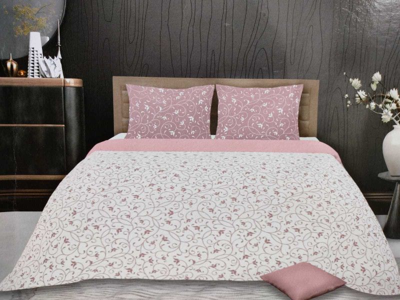 Raymond Home 140 TC Cotton Double Printed Flat Bedsheet  (Pack of 1, Multicolor)