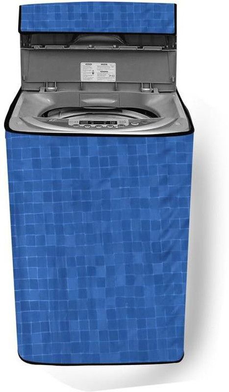 The Furnishing Tree Top Loading Washing Machine Cover  (Width: 60.96 cm, Blue)