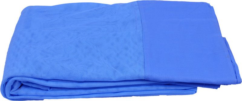 Fashion Centre Polyester Adults Washable Double Bed Mosquito Net  (Blue, Bed Box)