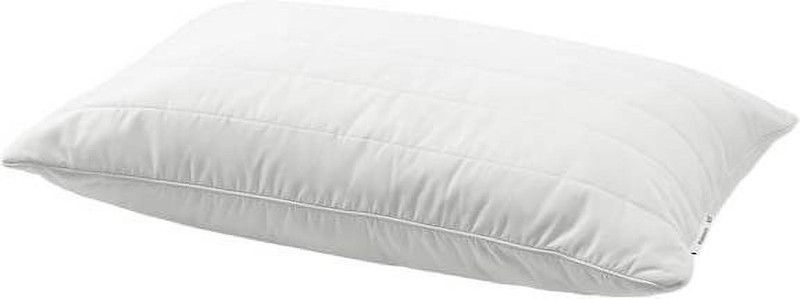 BEDGALLERY Polyester Fibre Solid Sleeping Pillow Pack of 1  (White)