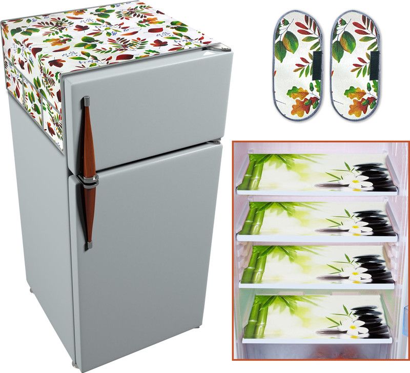 FRC Decor Fridge Mat  (Width: 99 cm, Green)